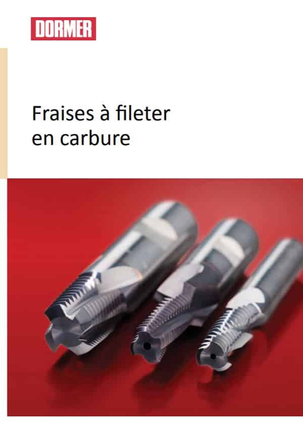 Catalogue Fraise A Fileter DORMER